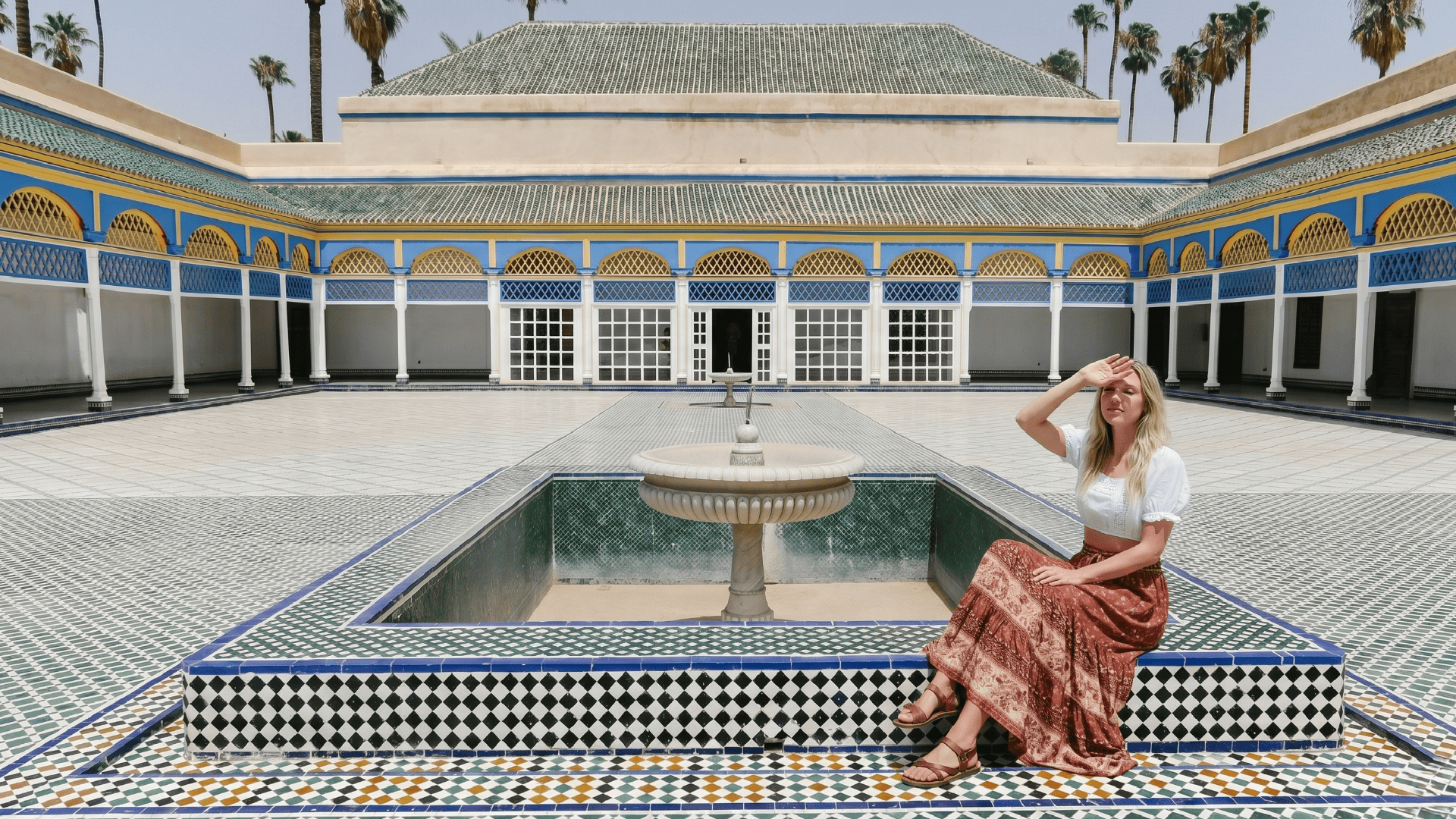 Bahia Palace in Marrakech