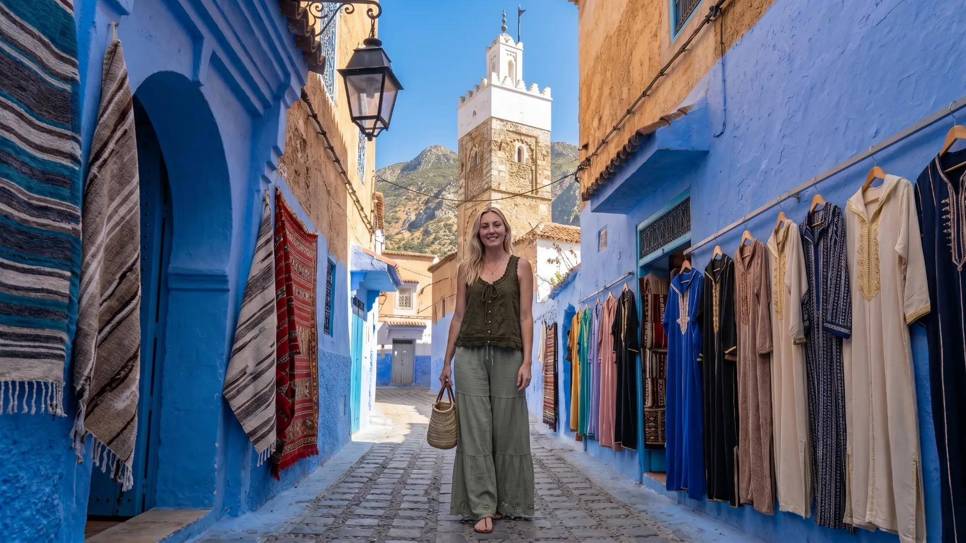 Place El Haouta in Chefchaouen Place El Haouta in Chefchaouen