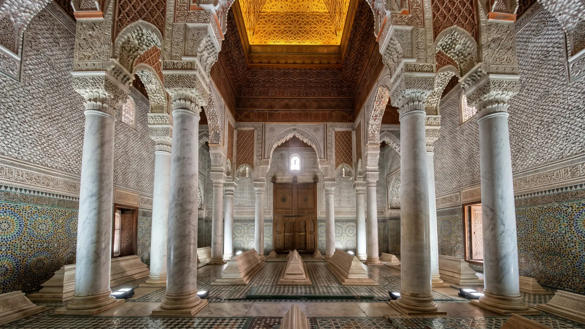 Saadian Tombs in Marrakech